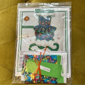 KREATIONS by KARON - Paper Dolls Quilt Pattern -  Frog Playsuit NWT
